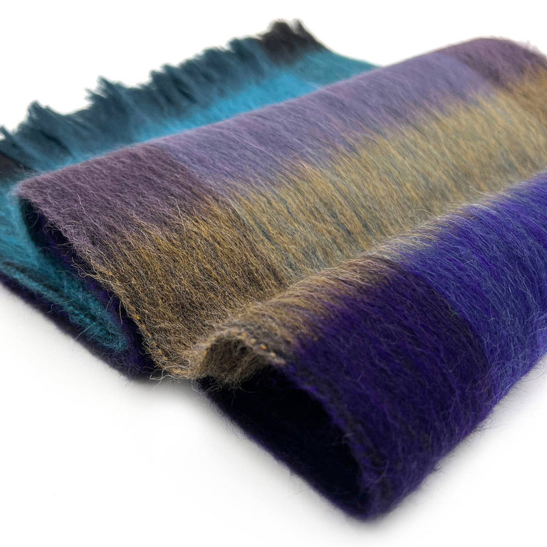 ALPACA PLAID SCARF • NIGHTFALL | APPAREL