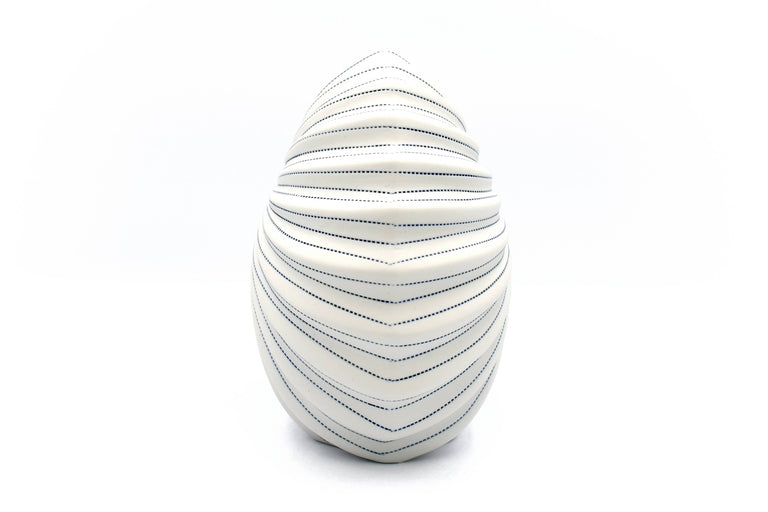 PORCELAIN PALM VASE  •  M