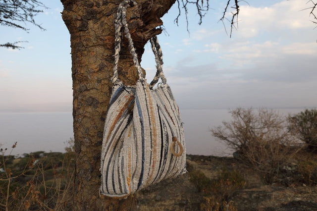 FASIKA UPCYCLED ETHIOPIAN COTTON BAG | APPAREL