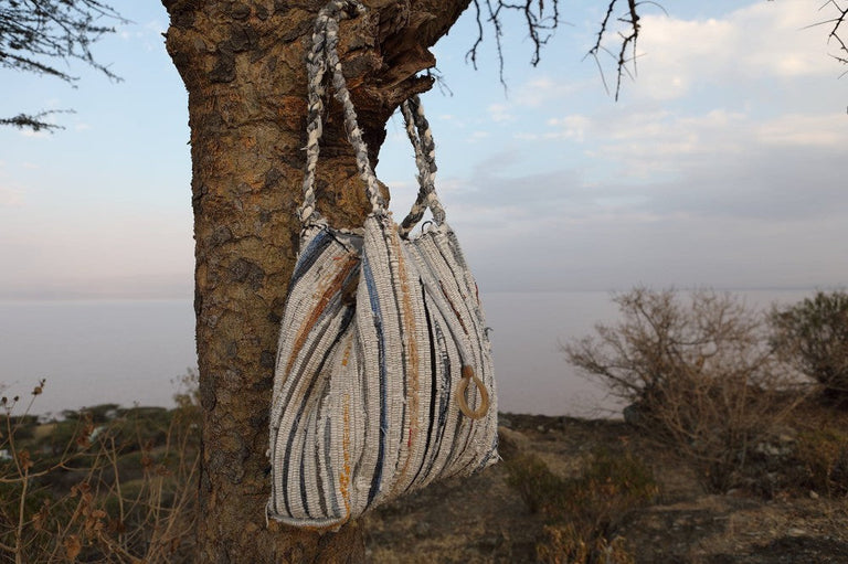 FASIKA UPCYCLED ETHIOPIAN COTTON BAG | APPAREL