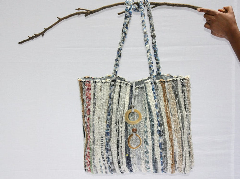 FASIKA UPCYCLED ETHIOPIAN COTTON BAG | APPAREL