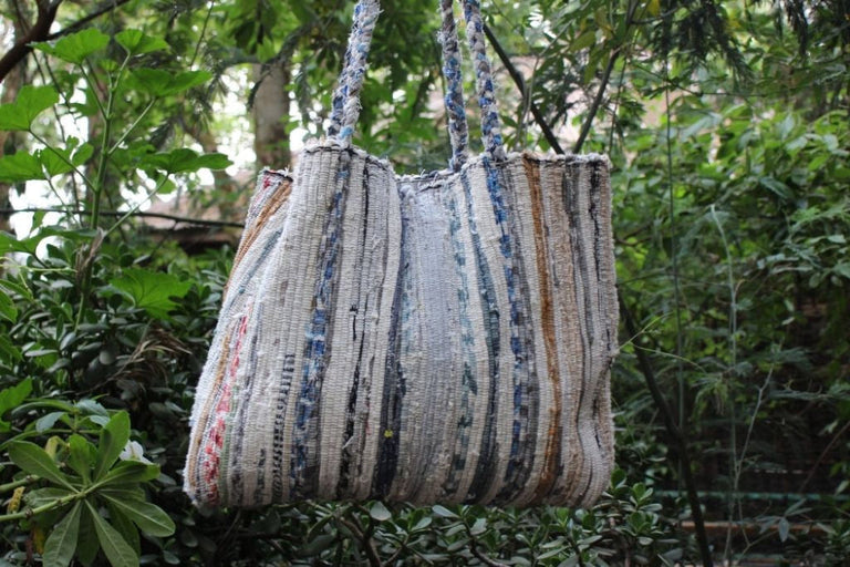 FASIKA UPCYCLED ETHIOPIAN COTTON BAG | APPAREL
