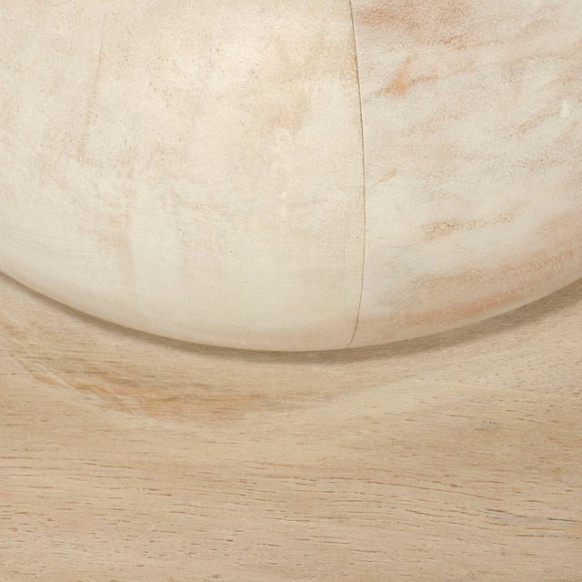 AUGUSTINE FLOOR LAMP, WHITE WASHED WOOD