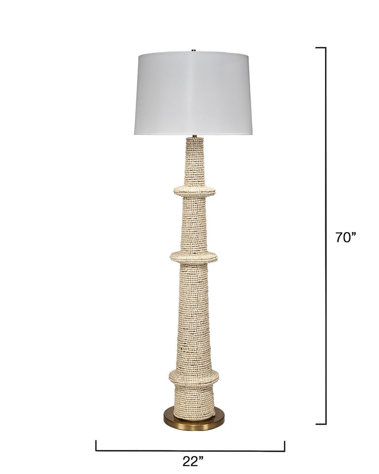 ROWAN FLOOR LAMP, NATURAL