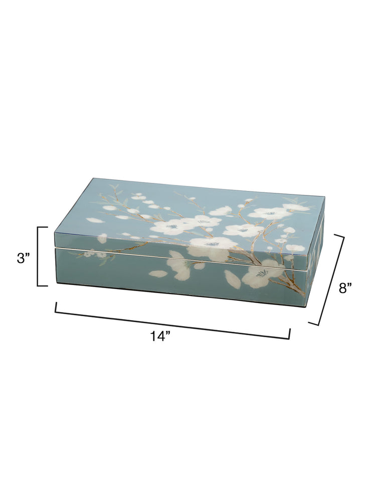 BOUQUET LAQUERED BOX