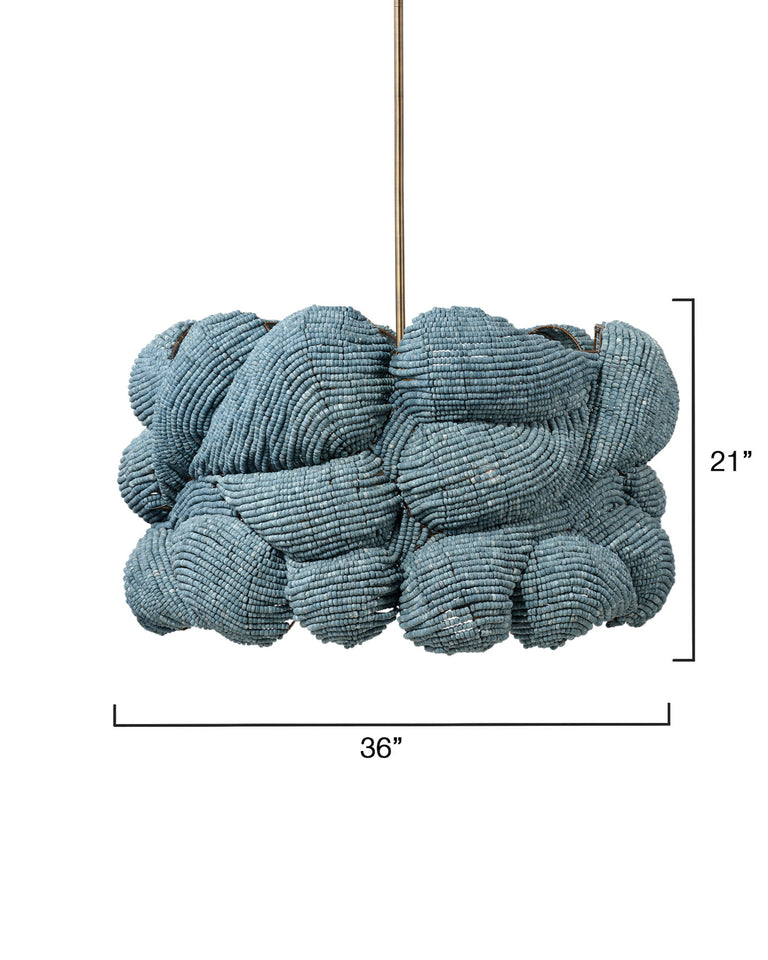 LARGE ANGUILLA CHANDELIER,