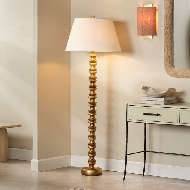 MELROSE FLOOR LAMP, LEAF