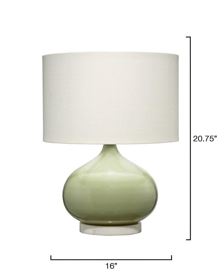 MOSS TABLE LAMP, SAGE