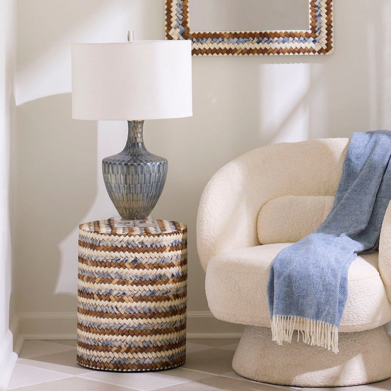 INTERWOVEN SIDE TABLE