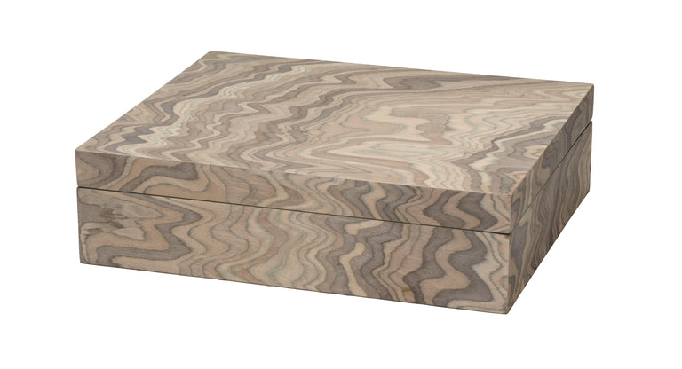 VALLEY DECORATIVE BOX, SAND VENEER