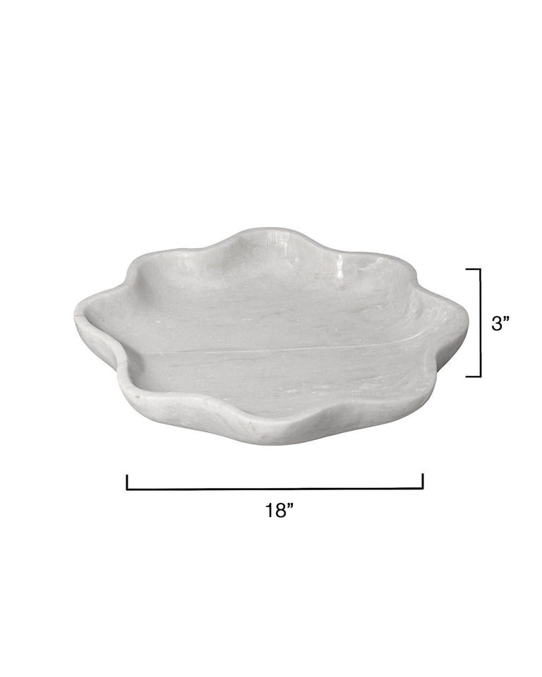 FRILL MARBLE BOWL