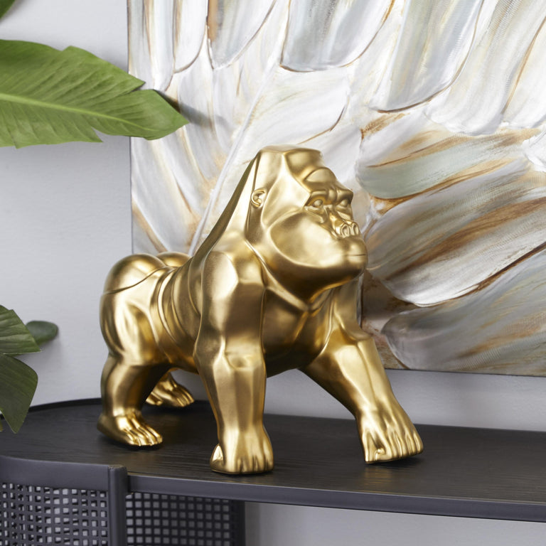 GOLDEN GORILLA | FIGURINE