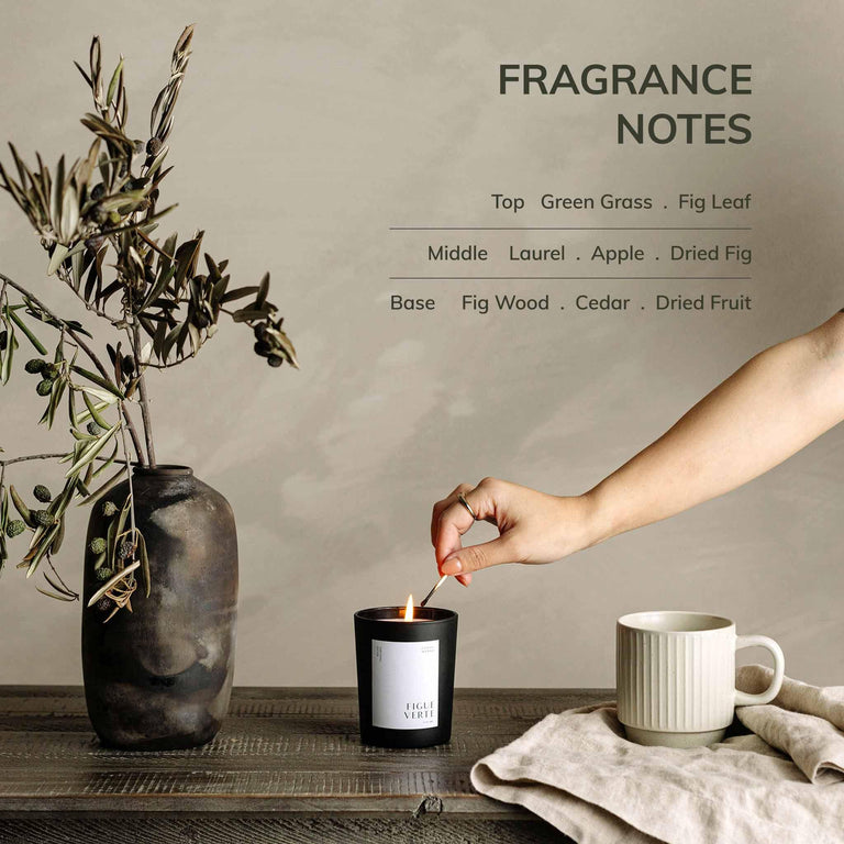 Bougie Parfumée Figue Verte