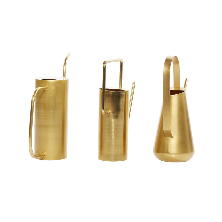 GOLDEN WATERING CANS | FLORA