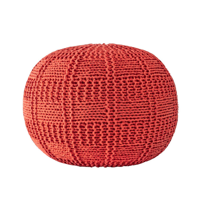 ERLING KNITTED POUF