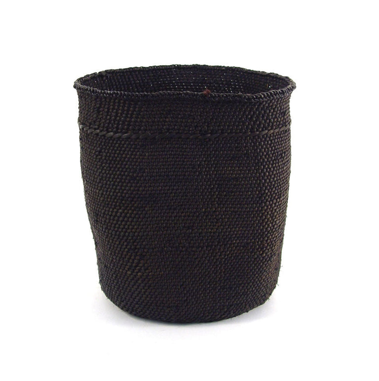 Rich Black Iringa Baskets | BASKETS