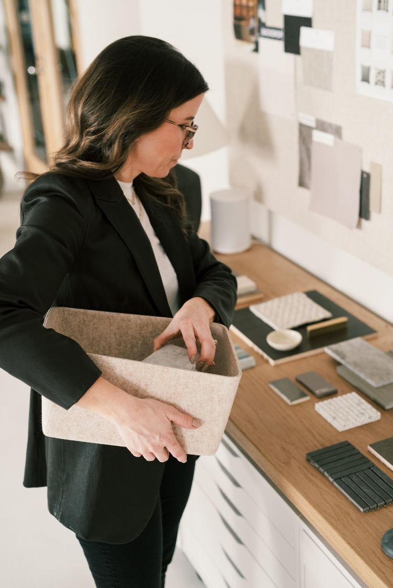 The Sculpted Bin - Wide | STORAGE