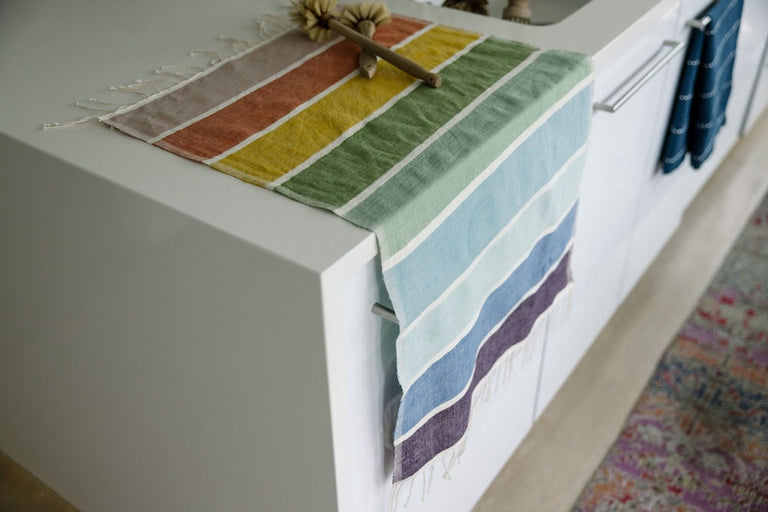 KALAM HANDWOVEN ETHIOPIAN COTTON HAND TOWEL | KITCHEN