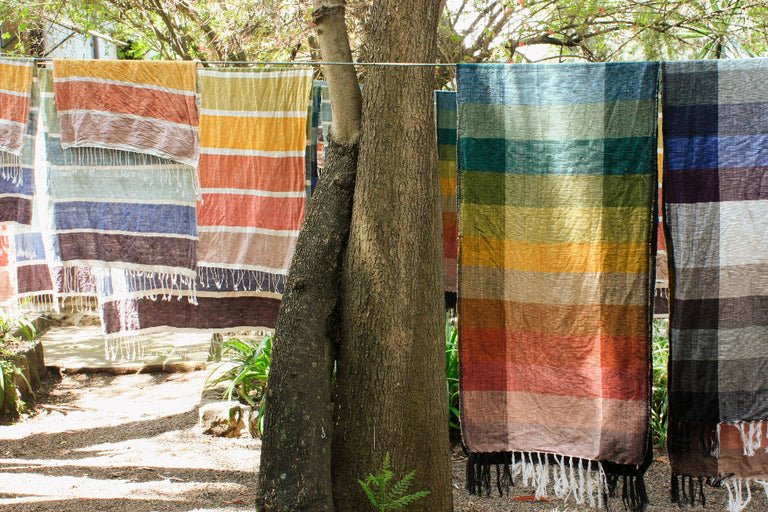 KALAM HANDWOVEN ETHIOPIAN COTTON TABLE RUNNER | ENTERTAINING