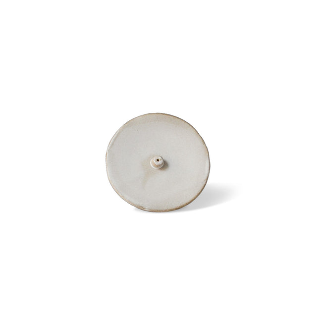 Light Grey Ceramic Incense Holder
