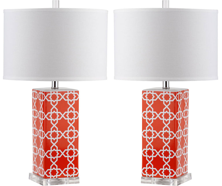 QUATREFOIL  TABLE LAMPS | LIGHTING