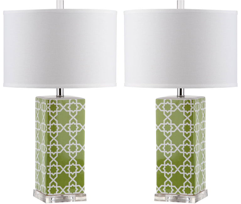 QUATREFOIL  TABLE LAMPS | LIGHTING