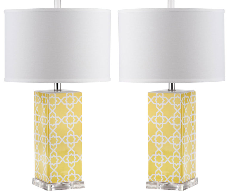 QUATREFOIL  TABLE LAMPS | LIGHTING