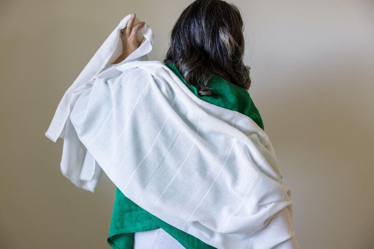 MARAKI HANDWOVEN ETHIOPIAN COTTON SHAWL | APPAREL