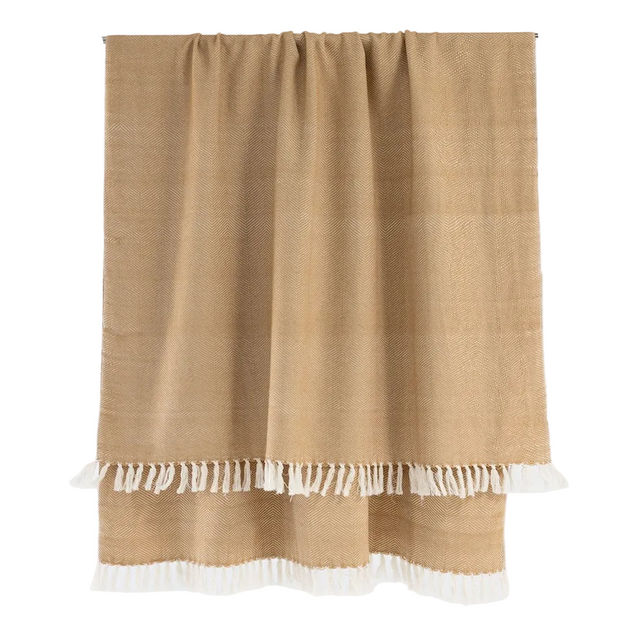 MECHOT HANDWOVEN ETHIOPIAN COTTON THROW BLANKET | THROWS