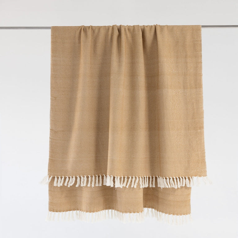 MECHOT HANDWOVEN ETHIOPIAN COTTON THROW BLANKET | THROWS