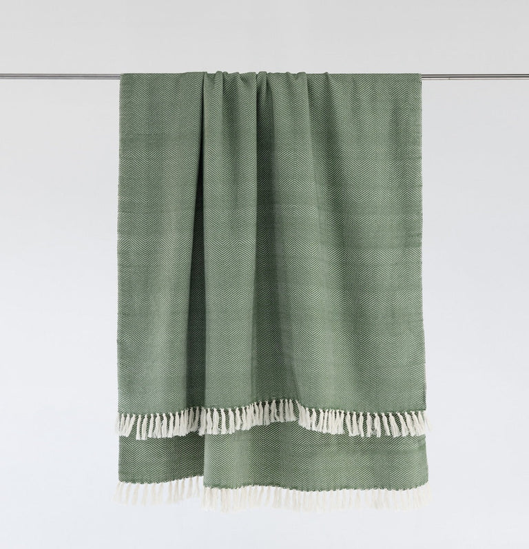 MECHOT HANDWOVEN ETHIOPIAN COTTON THROW BLANKET | THROWS