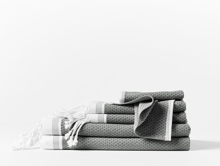 MEDITERRANEAN ORGANIC TOWELS - SET OF 6 | BEDDING