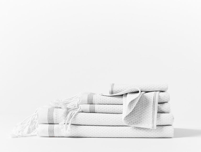 MEDITERRANEAN ORGANIC TOWELS - SET OF 6 | BEDDING