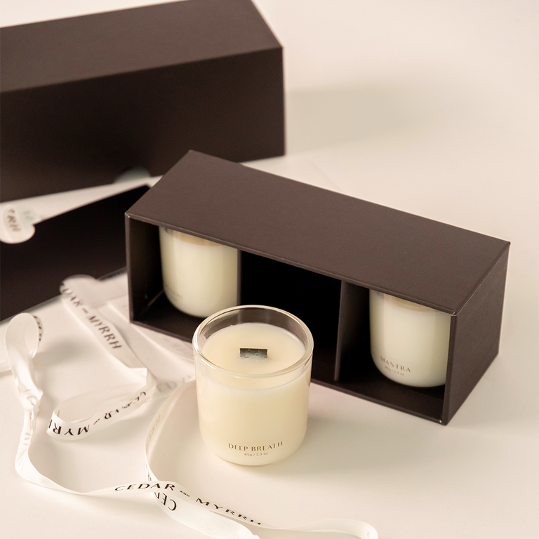 Mini Wellness Candle Gift Set