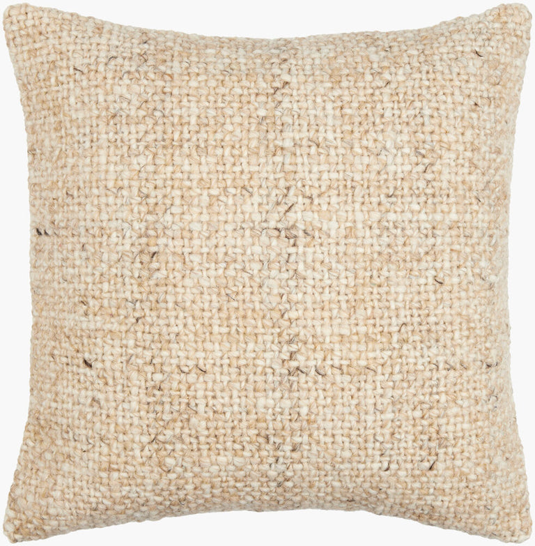 MURPHY NATURALLY WOVEN WOOL THROW PILLOW