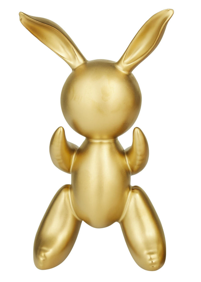 GOLD CERAMIC BALLOOM RABBITS | FIGURINE