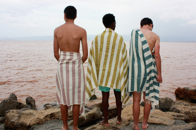 OMO HANDWOVEN ETHIOPIAN COTTON BATH TOWEL | BATH