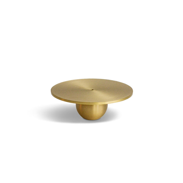 Orb Brass Incense Holder