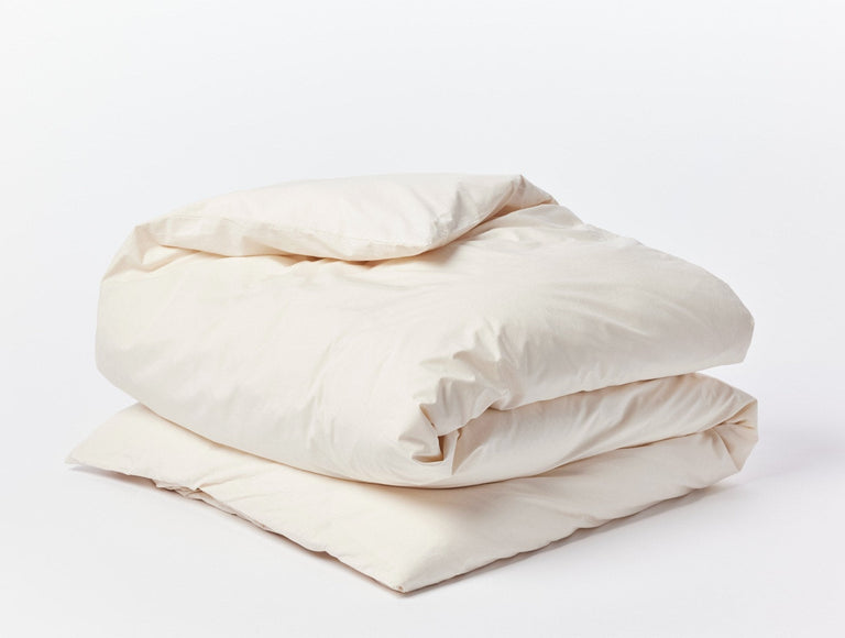 300 THREAD COUNT ORGANIC PERCALE DUVET COVER | BEDDING