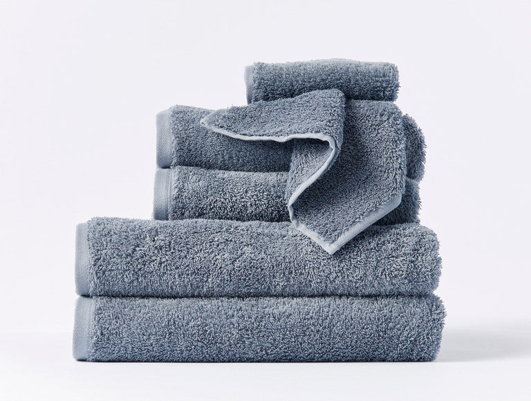 CLOUD LOOM™ ORGANIC TOWELS - SET OF 6 | BATH TOWELS