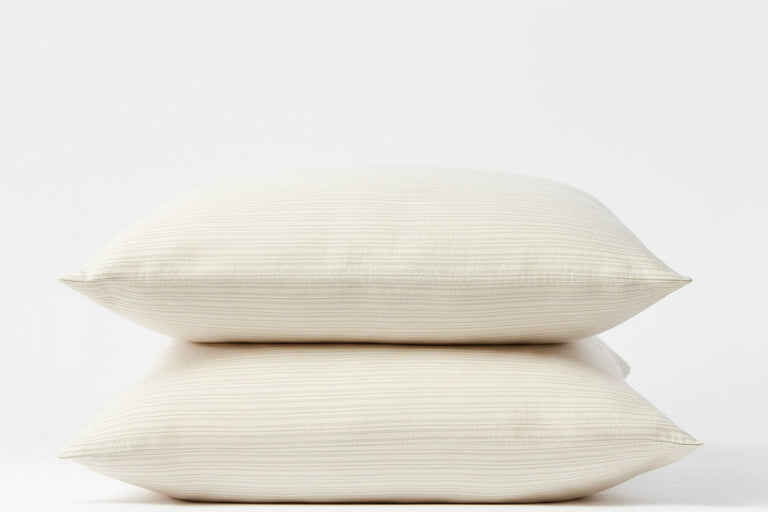ORGANIC CRINKLED PERCALE PILLOWCASES (set of 2)