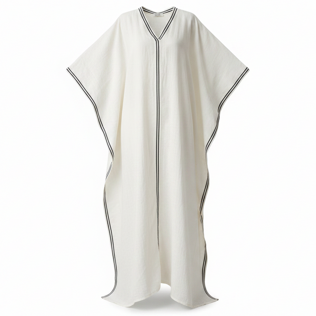 Petra Handwoven Ethiopian Cotton Kaftan