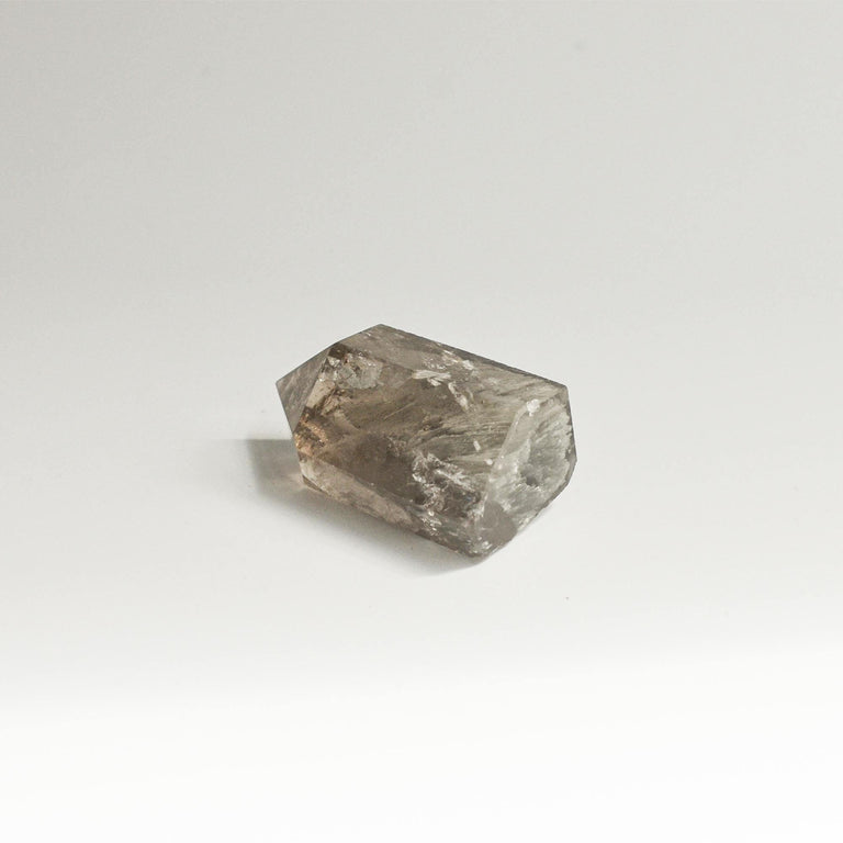 Grey Phantom Quartz Crystal Tower