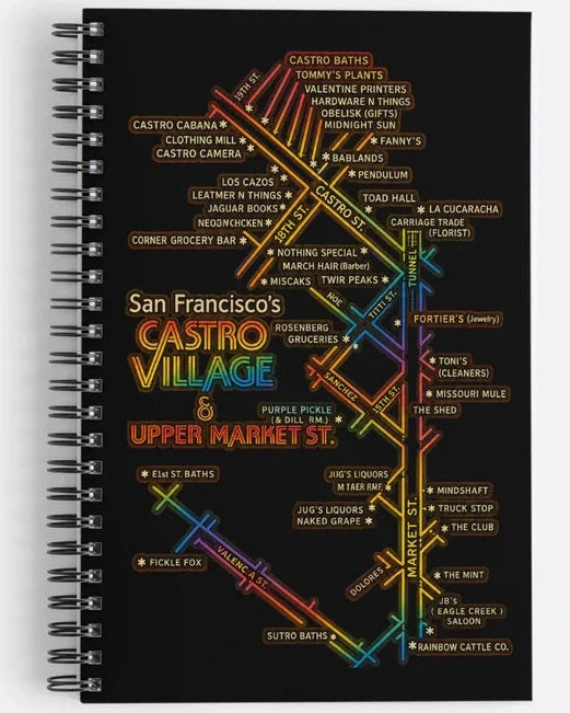 CASTRO VILLAGE NOTEBOOK