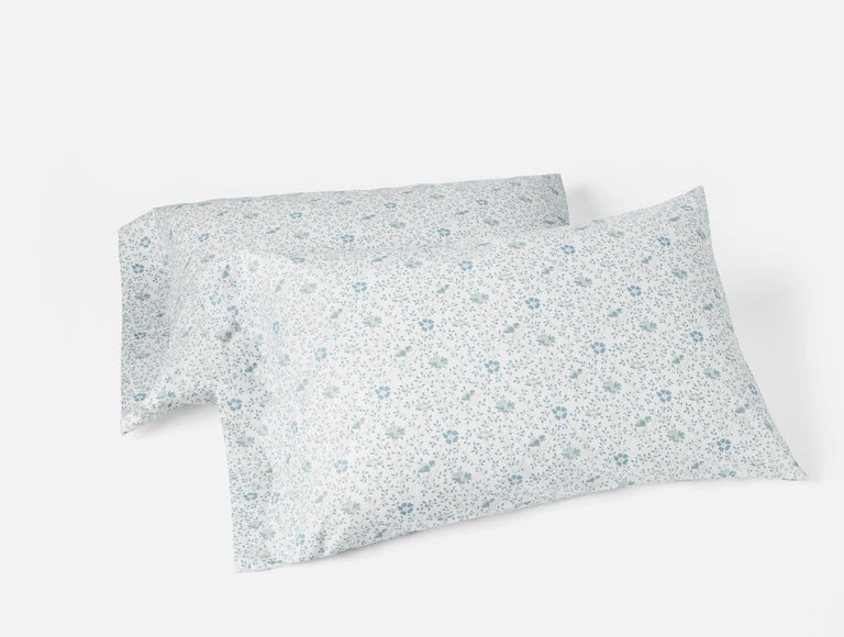 ORGANIC PRINT PERCALE PILLOWCASES