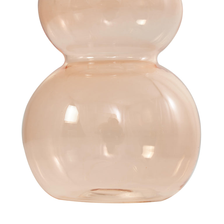 GLASS BUBBLE DECORATIVE CANDLE HOLDER | OBJECTS