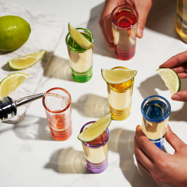 RAINBOW SHOT GLASS SET | COCKTAIL | ENTERTAINING