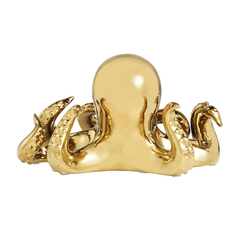 GOLDEN OCTOPUS | FIGURINE