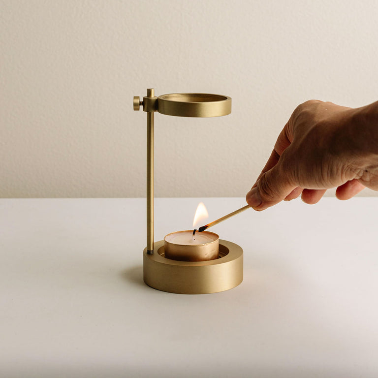 Brass Resin Incense Burner