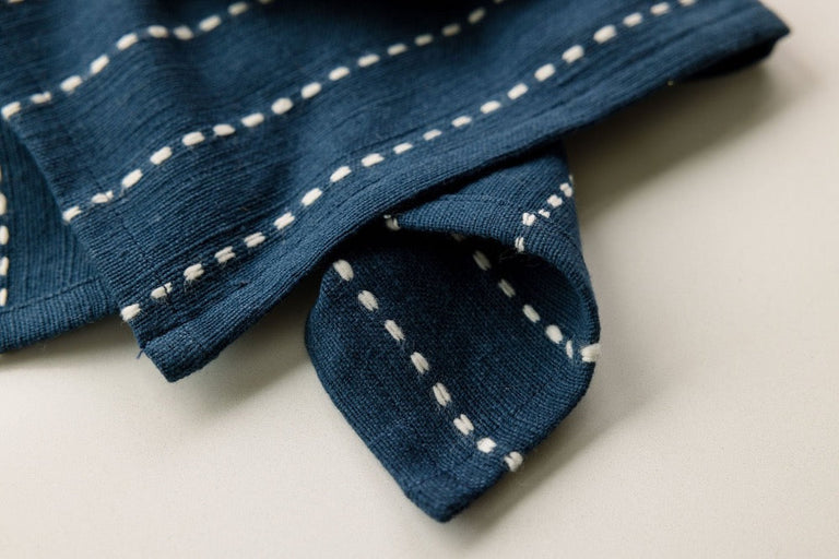 RIFT VALLEY HANDWOVEN ETHIOPIAN COTTON COCKTAIL NAPKINS | SET OF 2 | ENTERTAINING